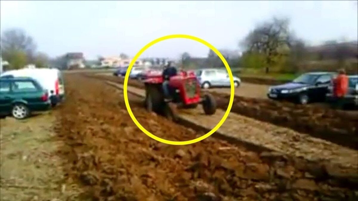 Farmer Faces Blocked Tractor Path: How One Man Keeps His Cool