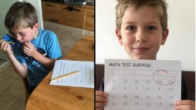 Teacher Writes Insult On Boy’s Homework, Has No Idea Who Dad Is